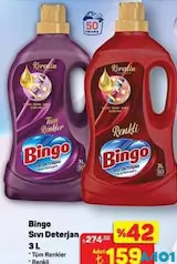 BİNGO SIVI DETERJAN 3 L